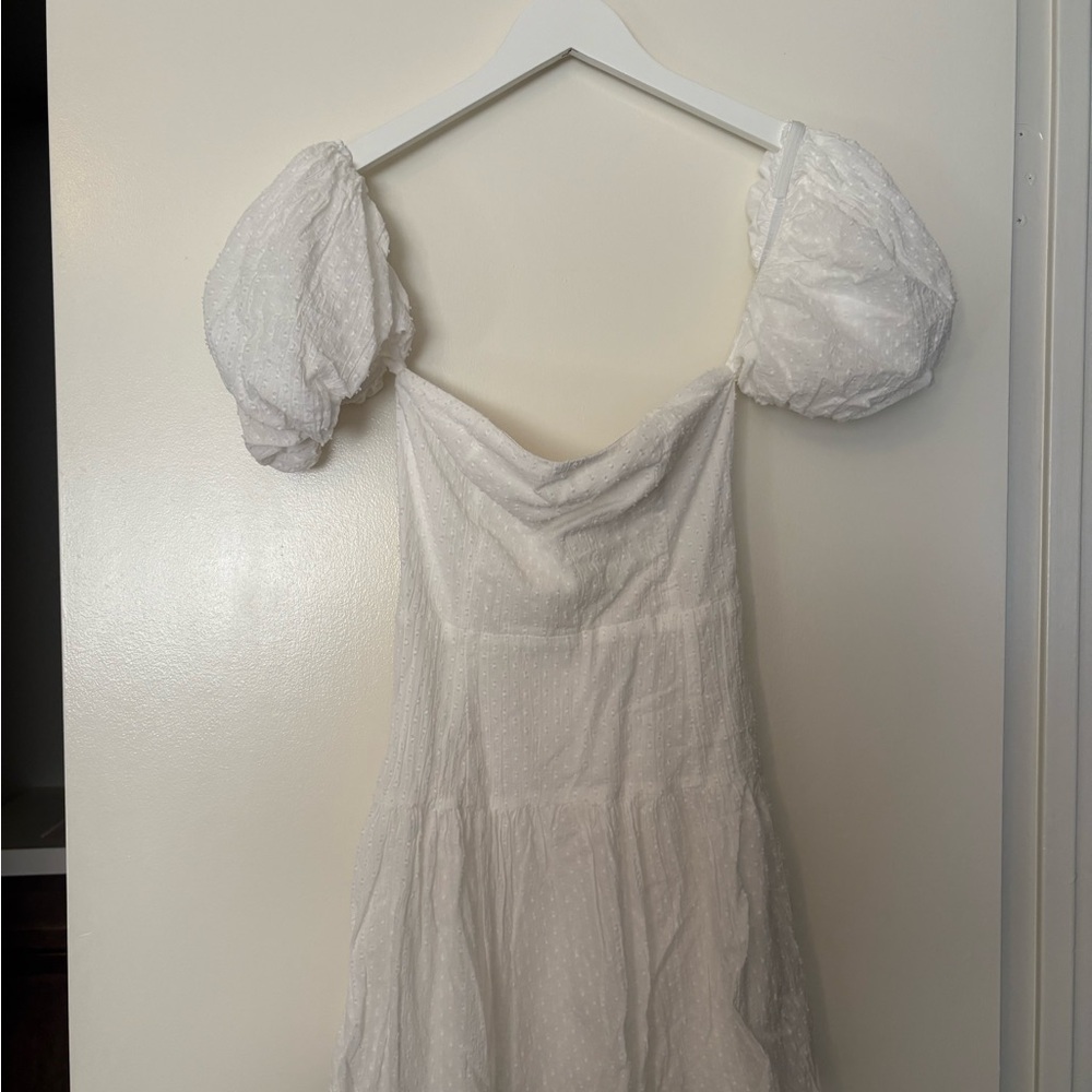Hello Molly White Mini Dress